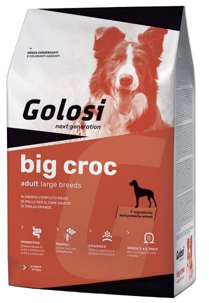 Golosi Big Croc 12 kg - Cani Adulti di Taglia Grande Golosi Big Croc 12 kg - Cani Adulti di Taglia Grande